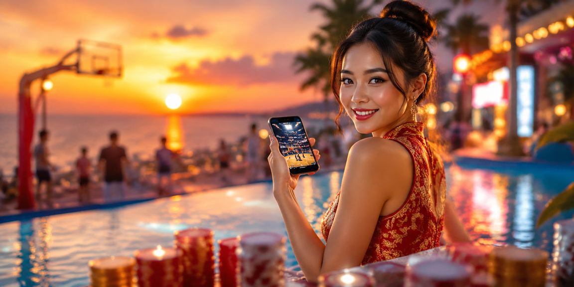 Lễ hội bóng rổ tại Mũi Né với màn hình cá cược thể thao trực tuyến